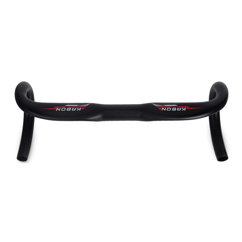KABON Road Bike Handlebars, KABON Aluminum Alloy 31.8mm 420mm Drop Bars Horns Bent Bar Compact Road Aero Handlebar - Image 4